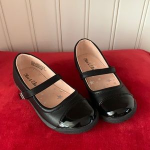 OLIVE & EDIE DARCIE; MARY JANE FLAT BLACK Size 12